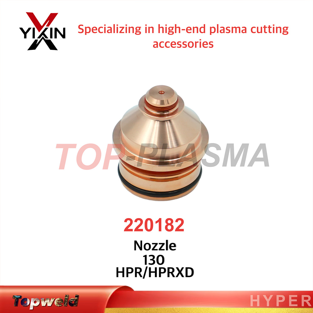 220182 Nozzle Compatible for Hpr 130A Plasma Cutting Torch Consumables