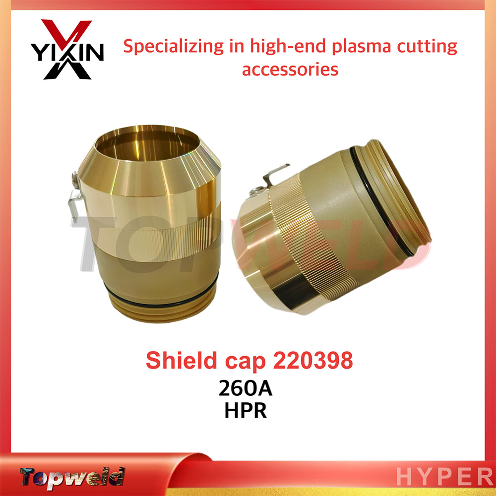 img of Shield Retaining Cap 220398 Suit for Hpr130/260 Plasma Cutting Torch Consumables
