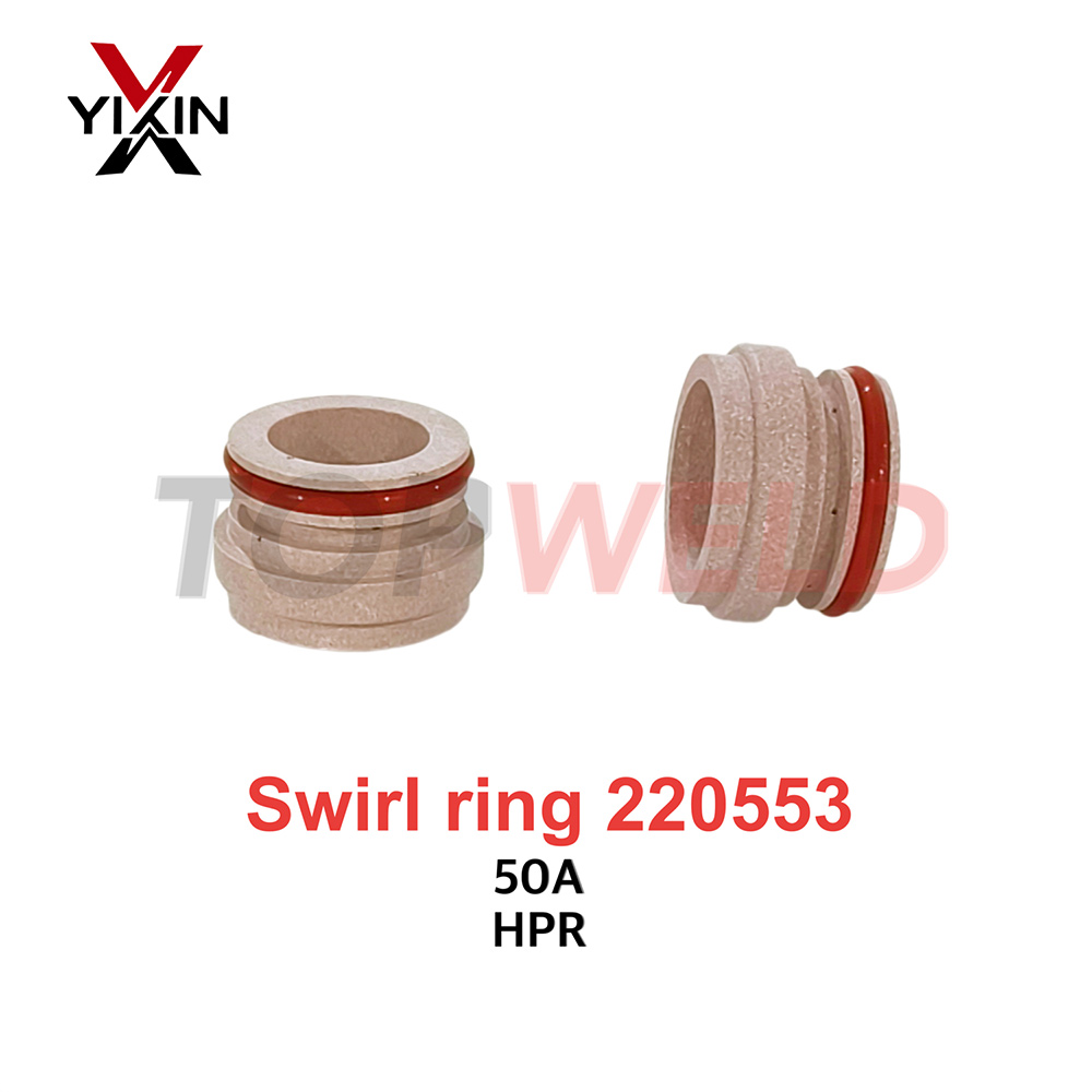 Plasma Cutter Consumables 220553 Swirl Ring for Hpr Plasma Cutting Torch Parts