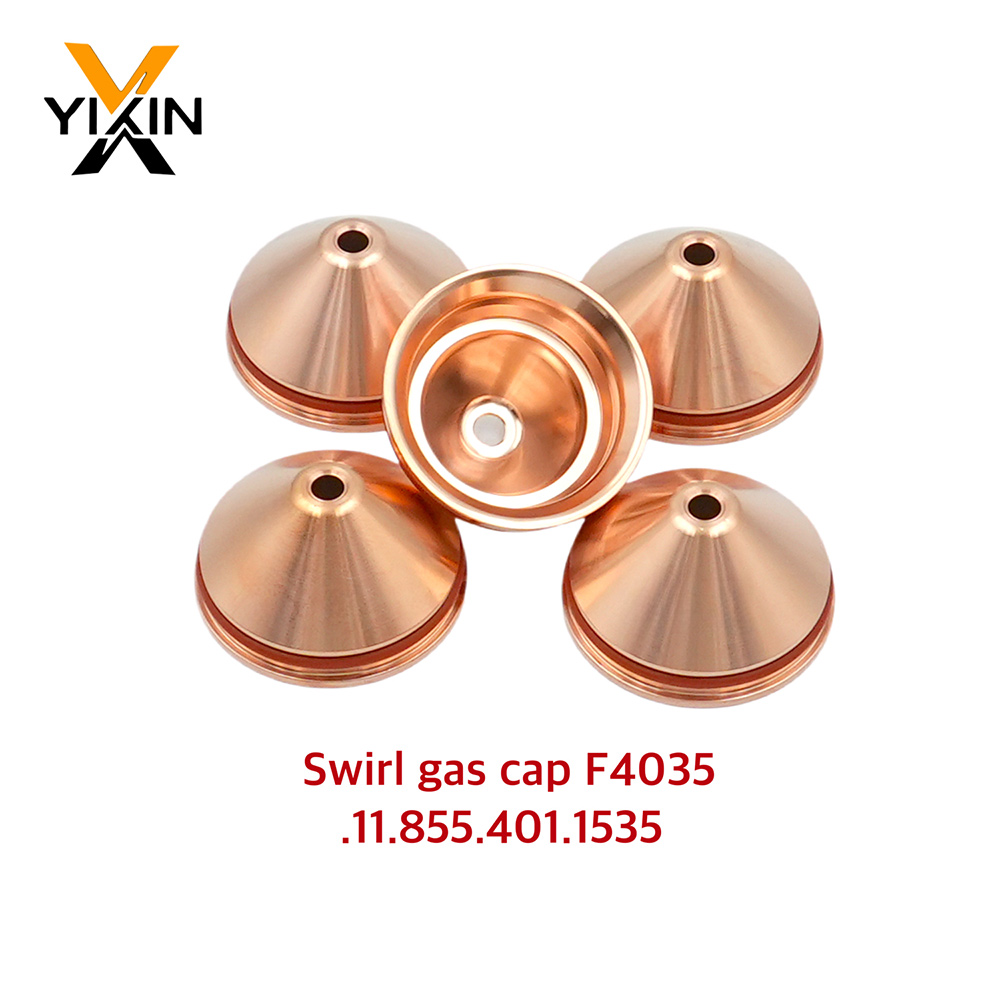 Kjellberg Plasma Consumables F4035 Swirl Gas Cap. 11.855.401.1535 for Percut4000 Cutting Torch