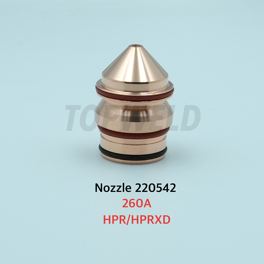 Nozzle Bevel 260A 220542 for Hpr Series Plasma Cutting Machine Consumables