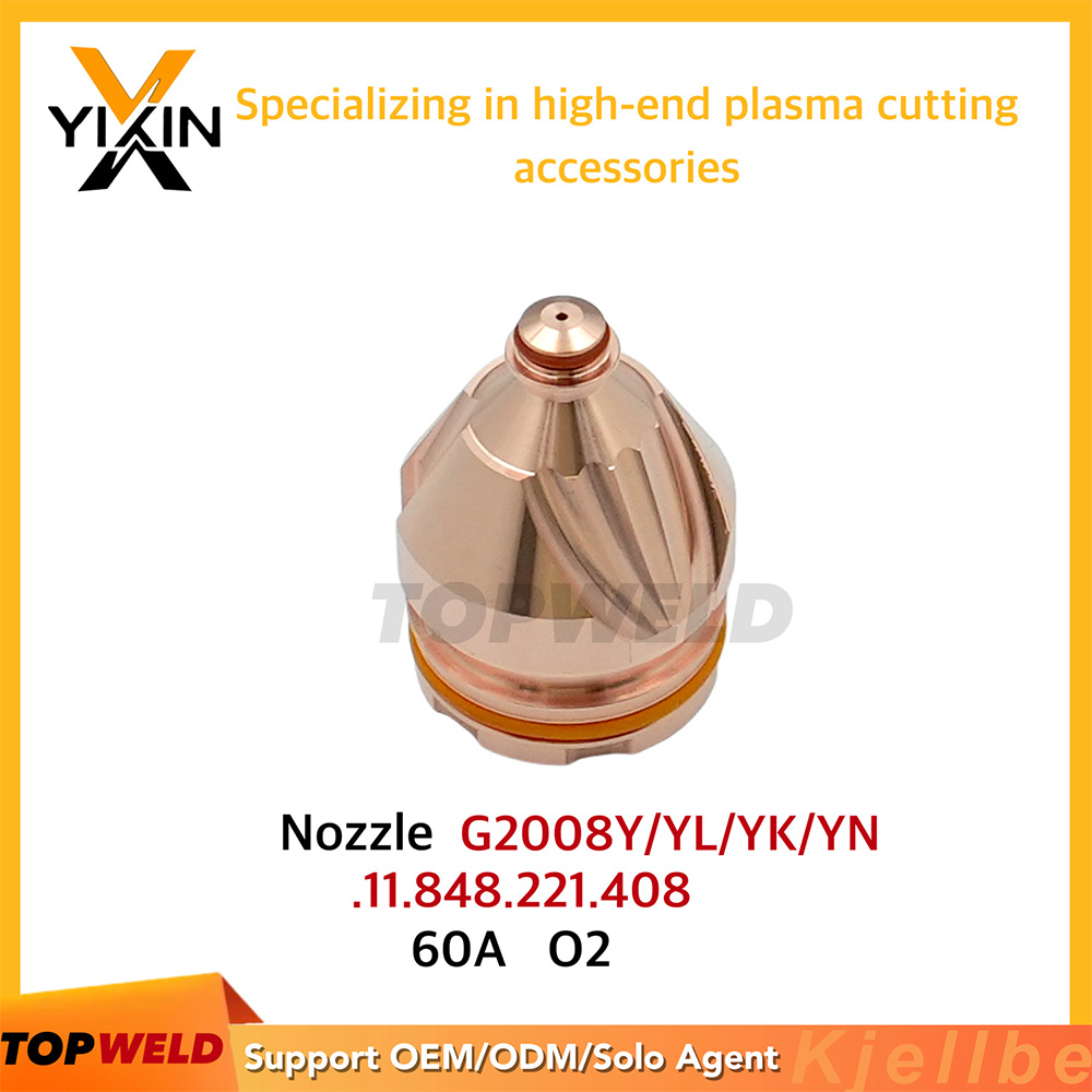 img of Topweld Nozzle G2008yk Kjellberg Plasma Cutting Consumables Fits Mild Steel. 11.848.221.408