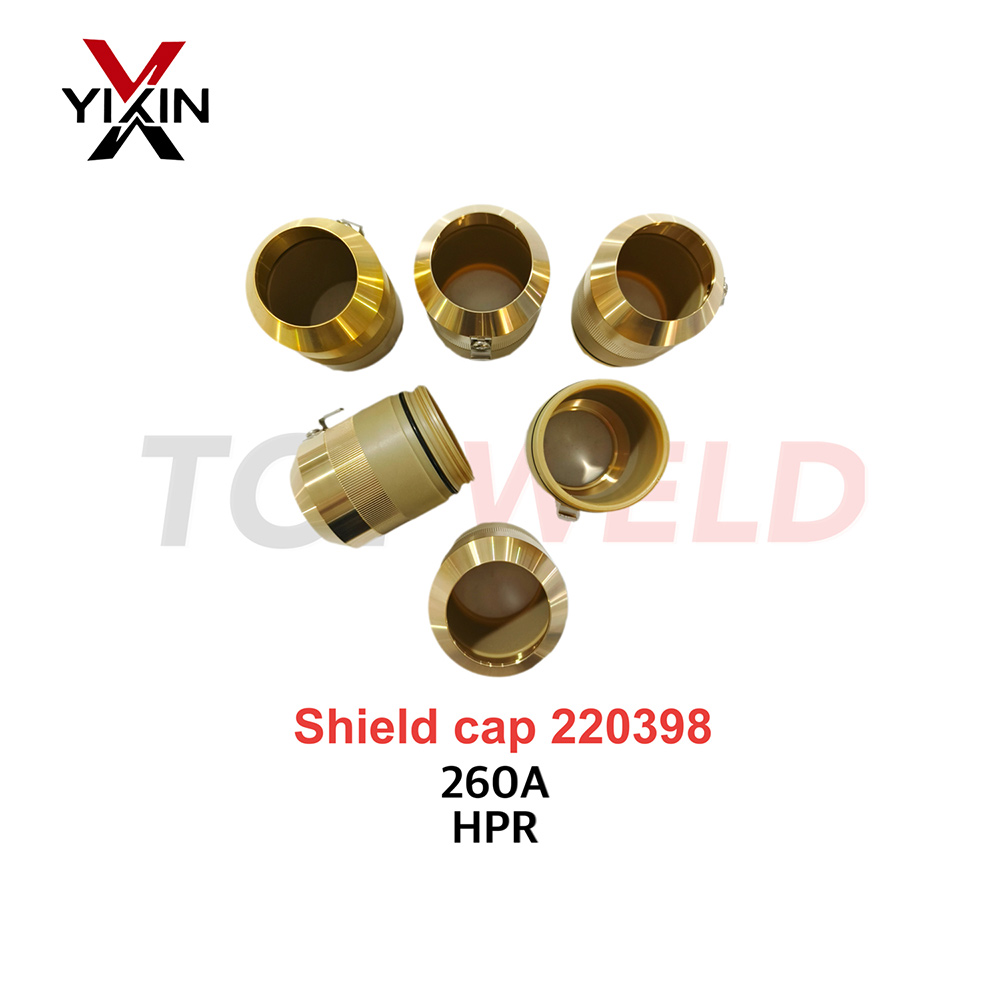 Shield Retaining Cap 220398 Suit for Hpr130/260 Plasma Cutting Torch Consumables