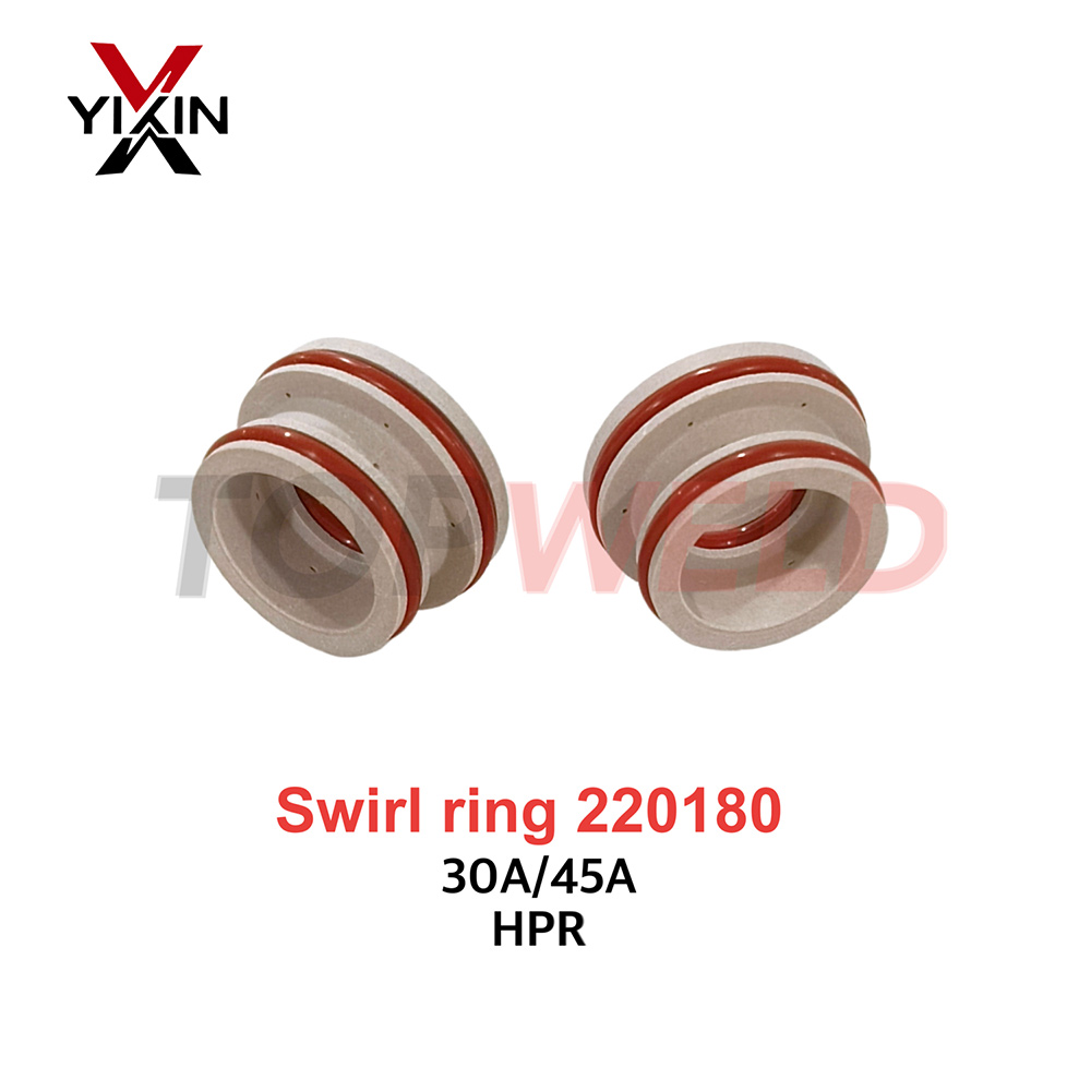 Quality Swirl Ring 220180 Plasma Consumables Fits for 30A/45A Hpr Plasma Cutting Machine Consumables