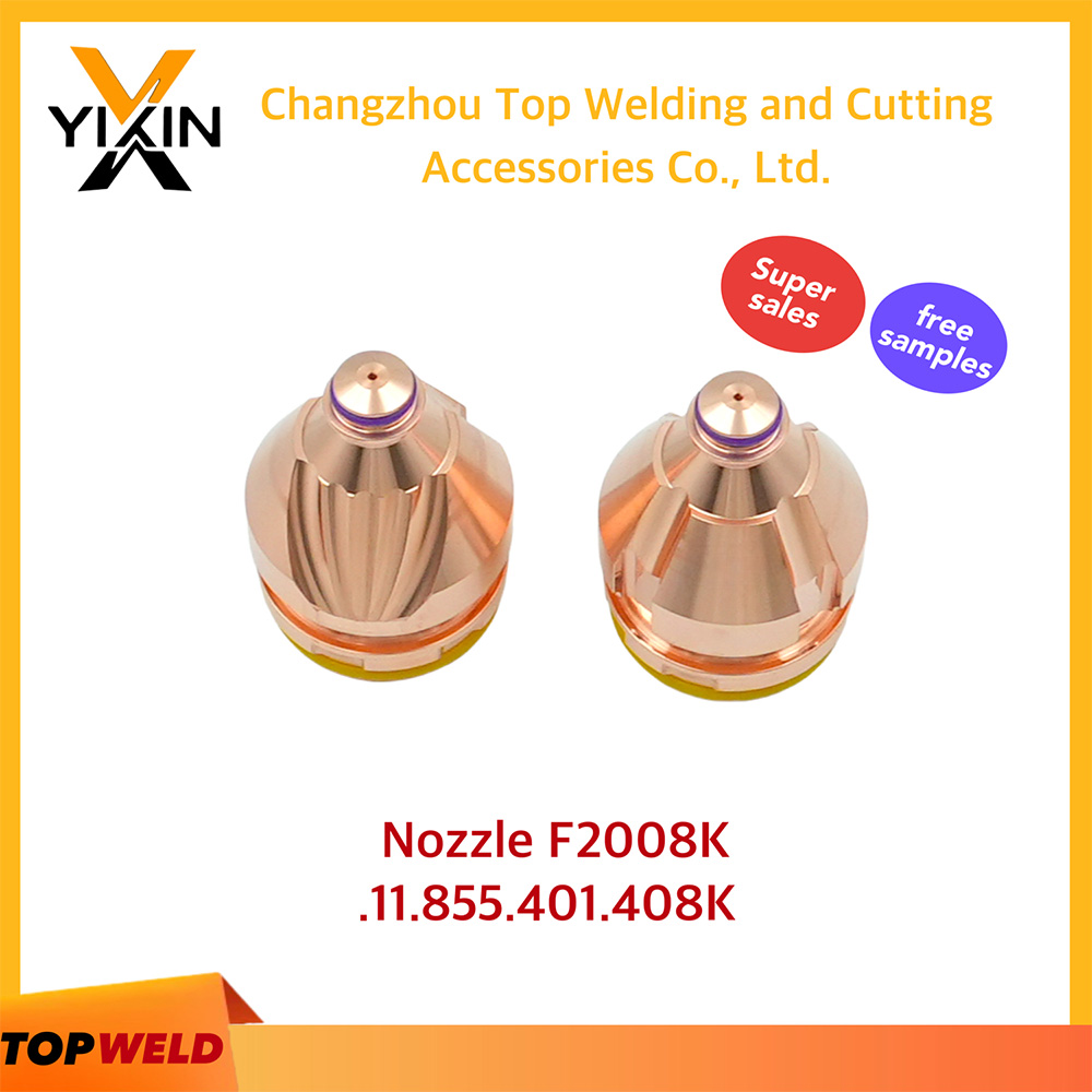 F2008 Kjellberg Tip / Nozzle 11.855.401.408 Price for Smartfocus Plasma Cutting Torches Accessories
