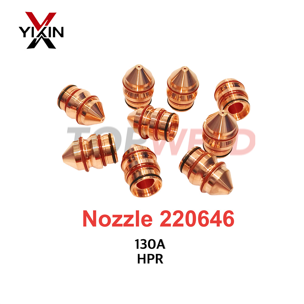 Bevel Nozzle 220646 for Hpr Plasma Cutting Torch Consumables 130A