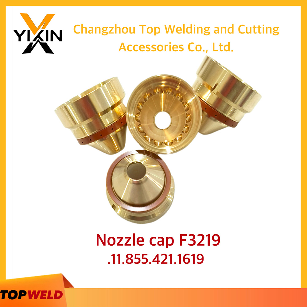 img of F3219 F3209 F3249 F3229 Nozzle Cap 11.848.401.1619 for Kjellberg Plasma Cutting Torch Consumables