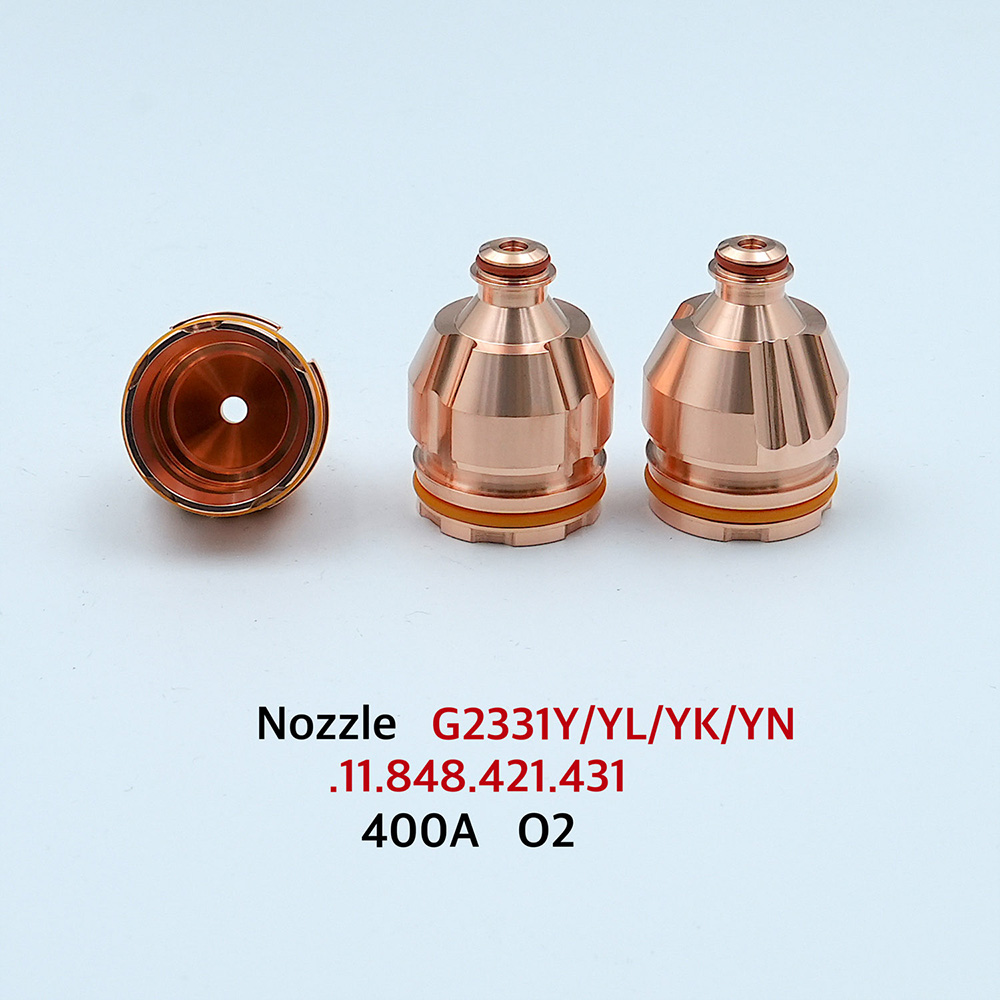 G2331y Nozzle. 11.848.421.431 for Kjellberg Plasma Consumables 400A