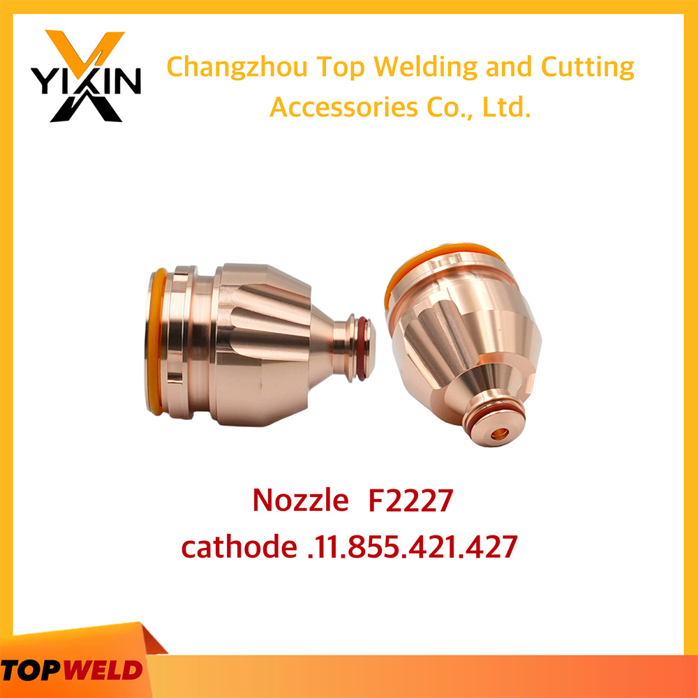 Kjellberg Copper Plasma Cutter Nozzle F2227 for Percut 4000 Plasma Cutting Torch Consumables