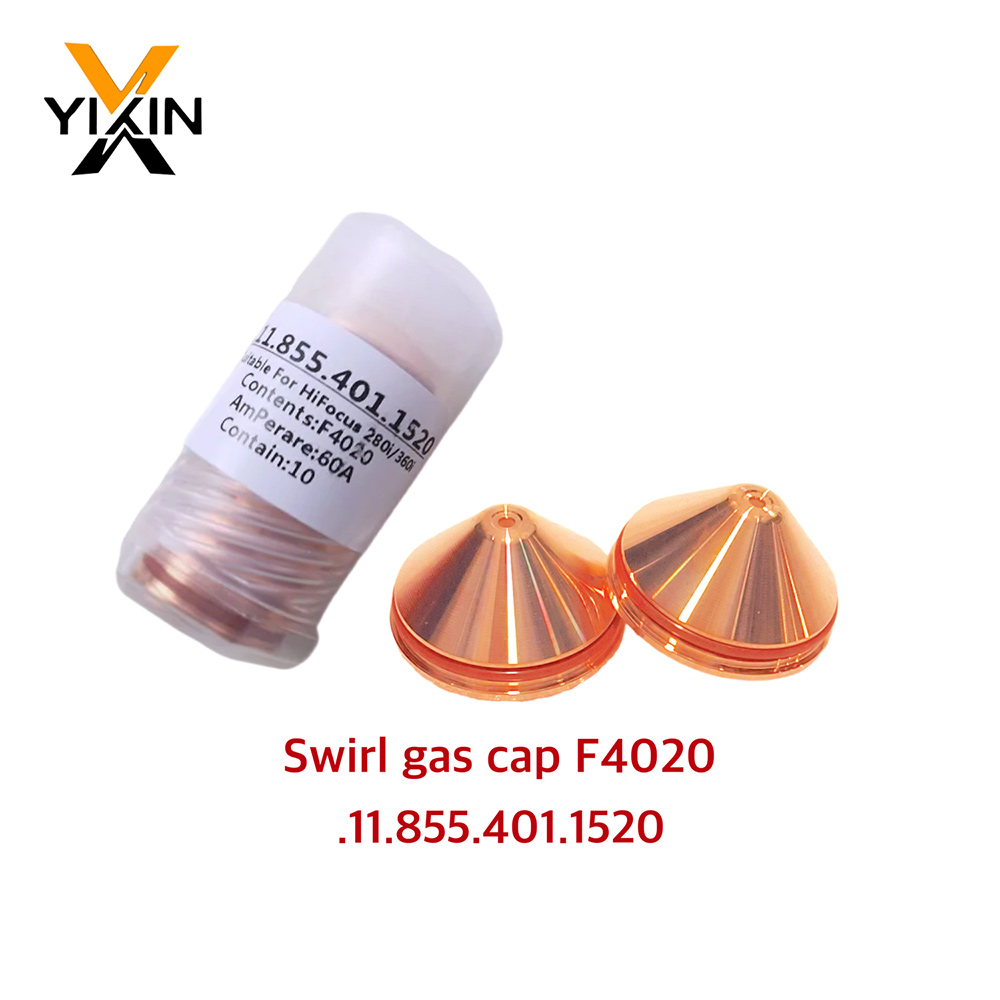 Kjellberg Swirl Gas Cap F4020 F4120 Plasma Cutting Consumables. 11.855.401.1520