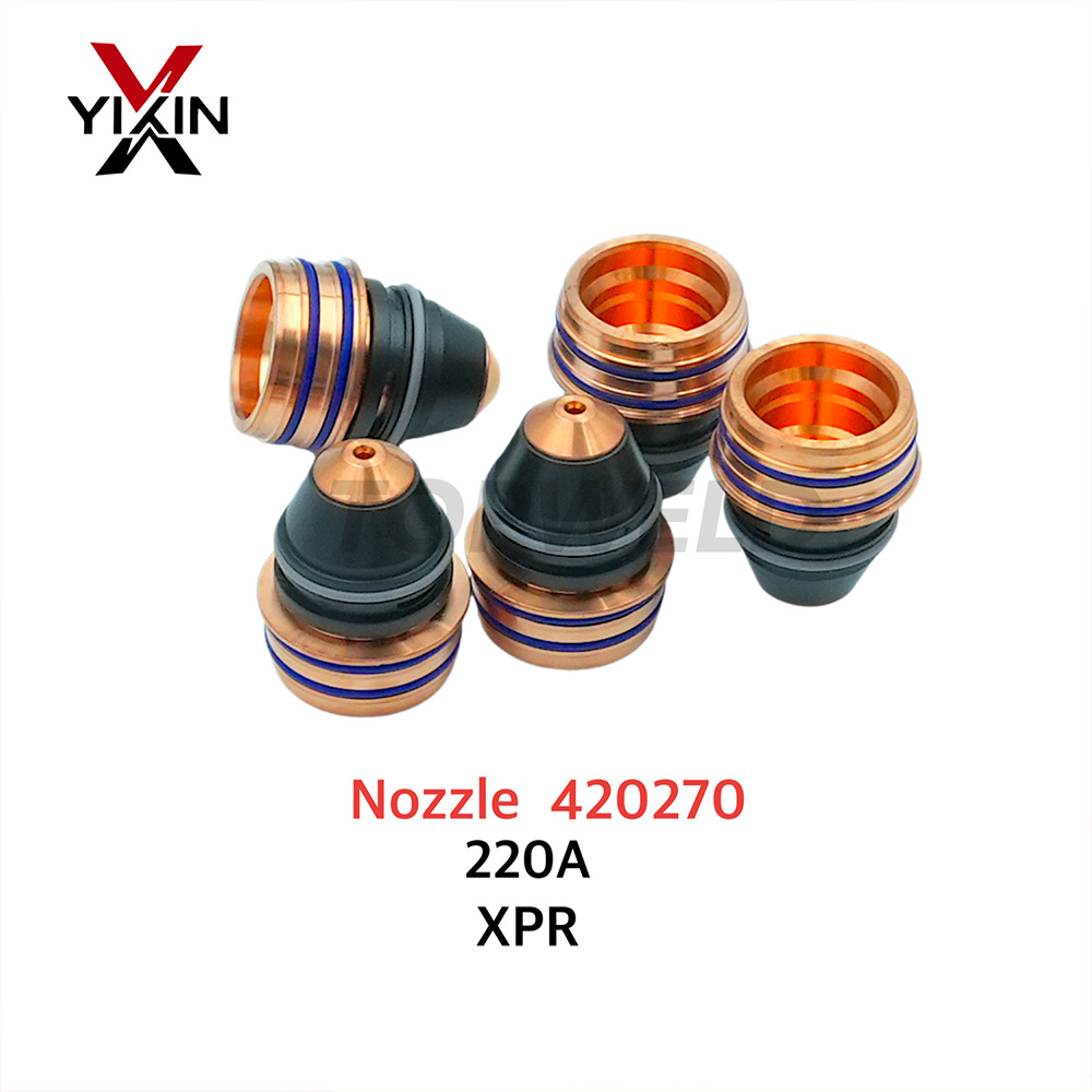 Xpr Nozzle 420270 for Xpr300 Plasma Cutting Machine to Cut Mild Steel 220AMP