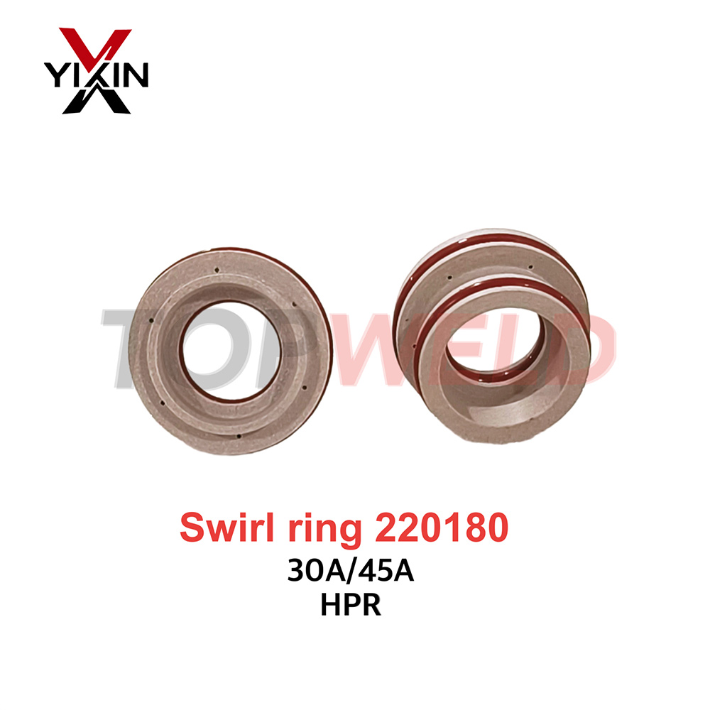 Quality Swirl Ring 220180 Plasma Consumables Fits for 30A/45A Hpr Plasma Cutting Machine Consumables
