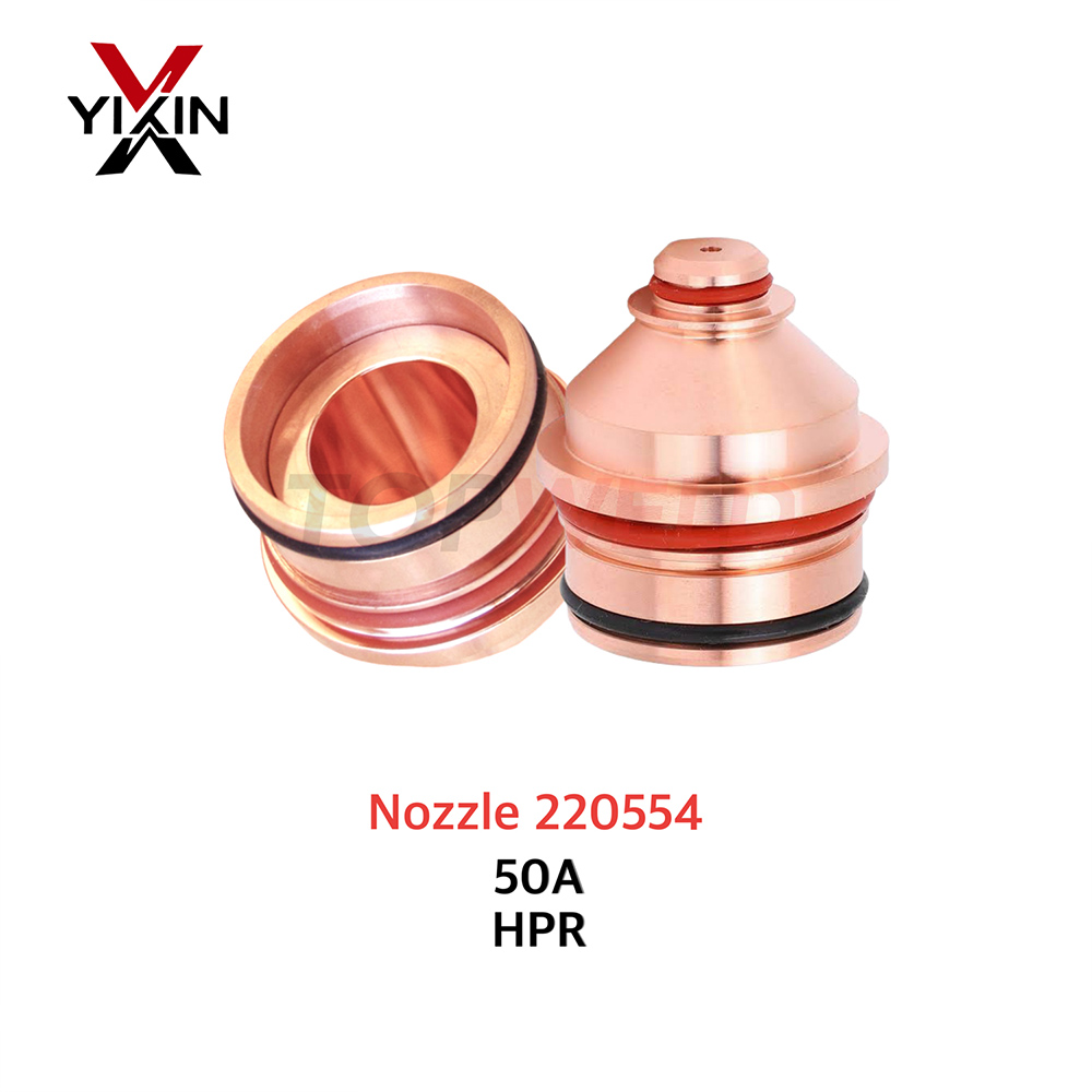 Plasma Nozzle 220554 50 AMP for Hpr130 Plasma Cutting Torch Consumables 50A