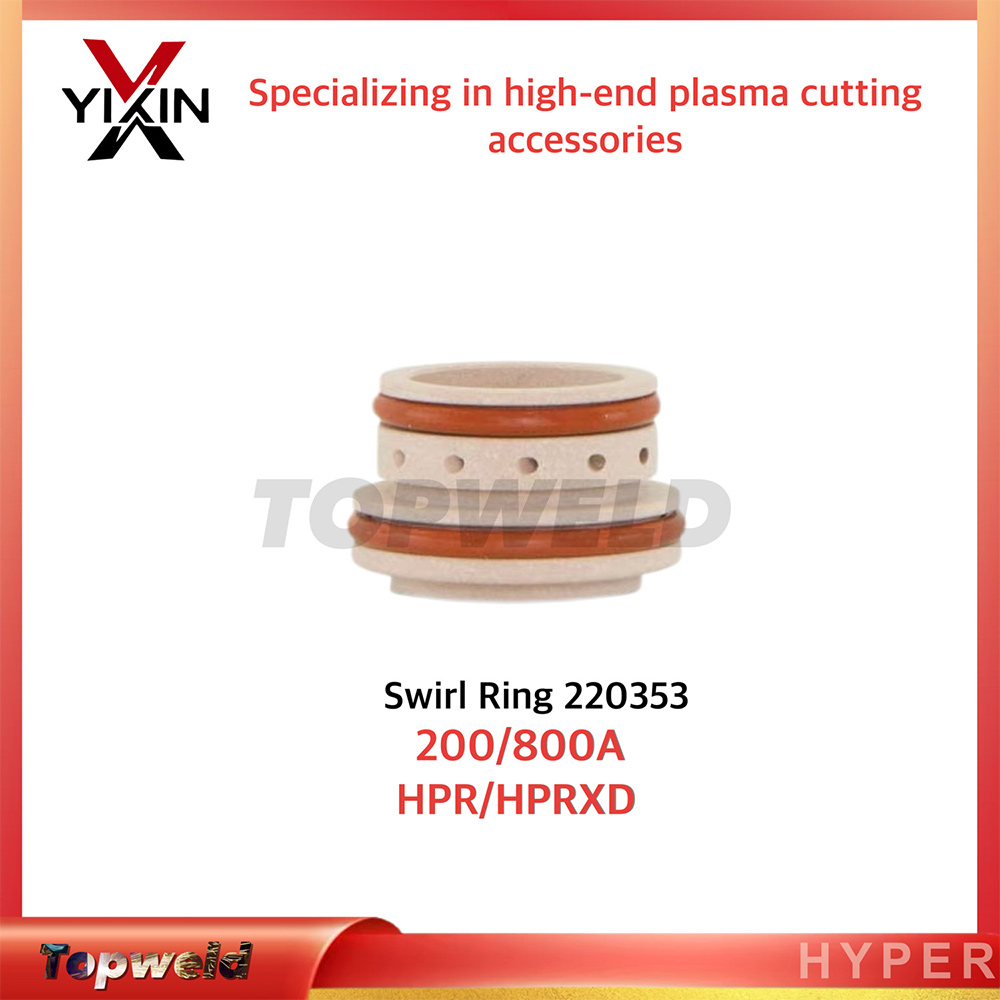 img of 220353 Swirl Ring Replacement Plasma Cutting Torch Consumables 200A-800A