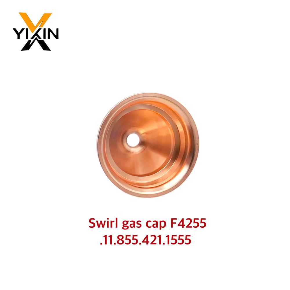 Shield F4255 Swirl Gas Cap 11.855.421.1555 for Kjellberg Plasma Cutting Torch Consumables 360-400A