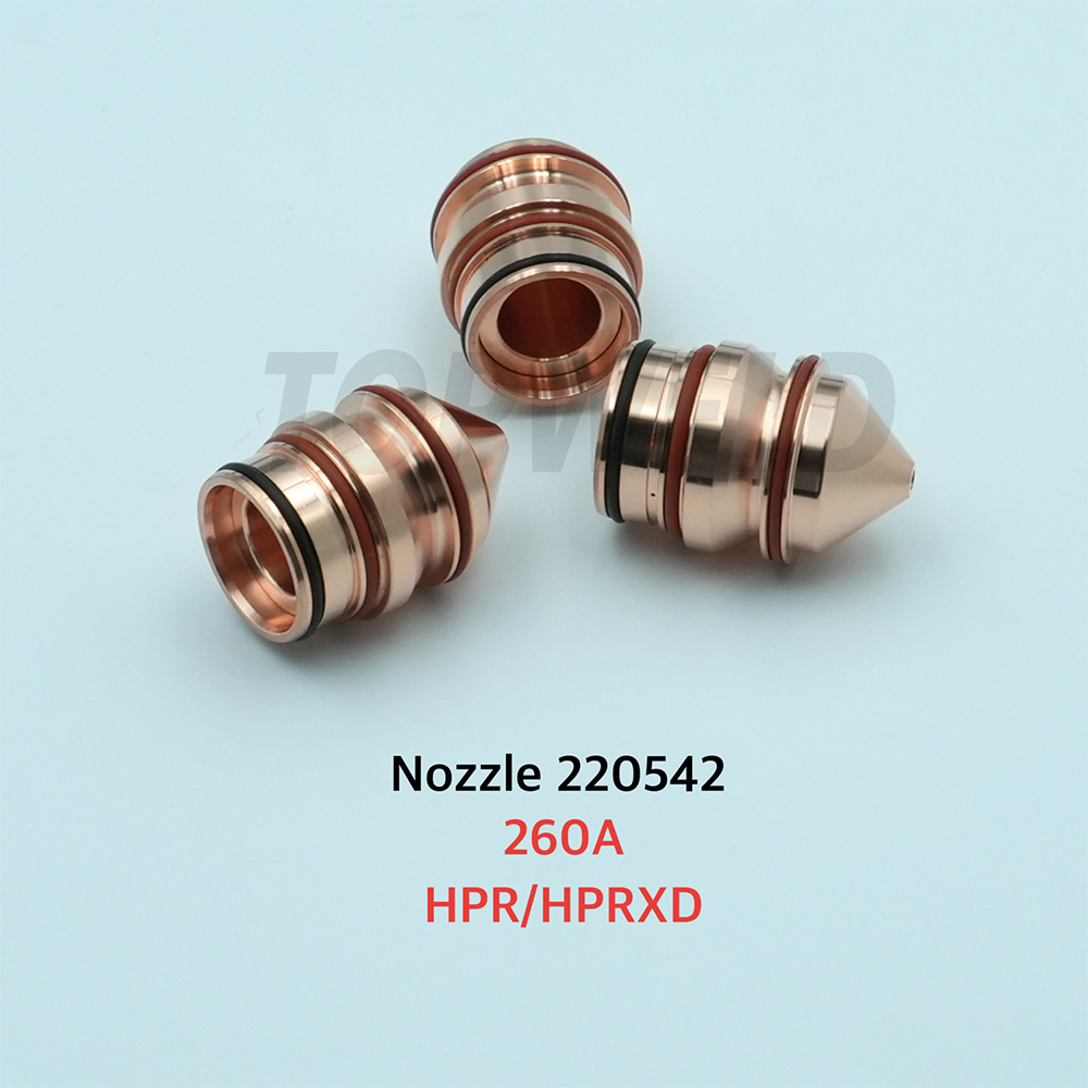 Nozzle Bevel 260A 220542 for Hpr Series Plasma Cutting Machine Consumables