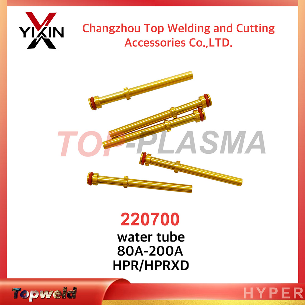 Plasma Cutting Torch Consumables Water Tube 220700 for Hpr 130 Bevel